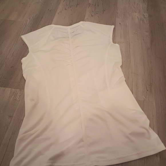 Athleta White Sleeveless Top - Picture 3 of 4